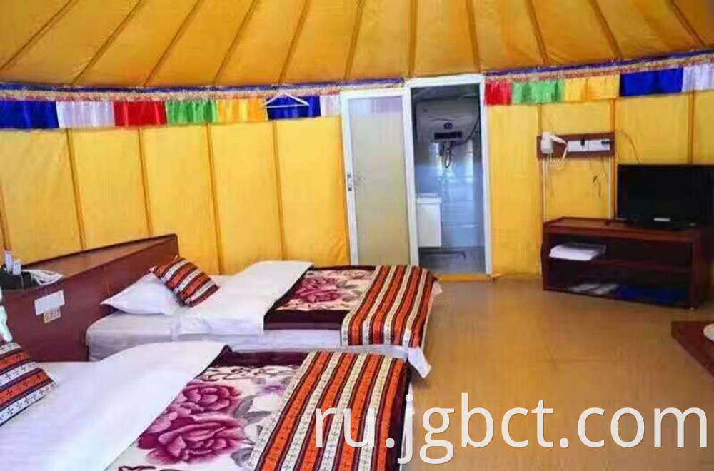 Outdoor leisure yurts